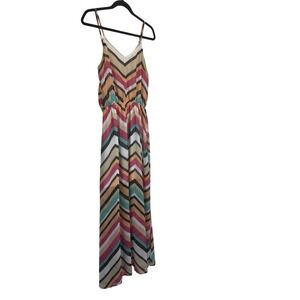 Umgee Maxi Dress Size Small Y2K Fairy Vacation Dress Boho Bohemian Colorful